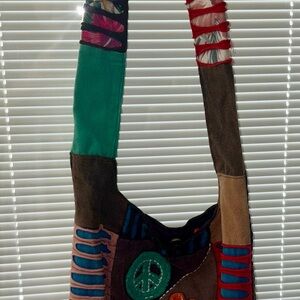 Colorful Patchwork Shoulder Bag- made in Italy